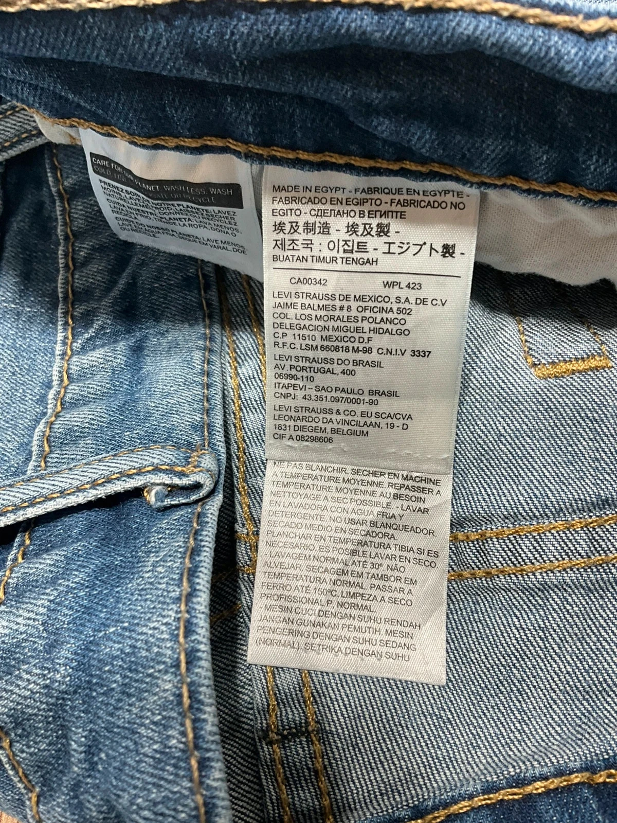 Jean Levi’s Straight W38 L32 Vintage Bleu Lvh 256 – photo 11